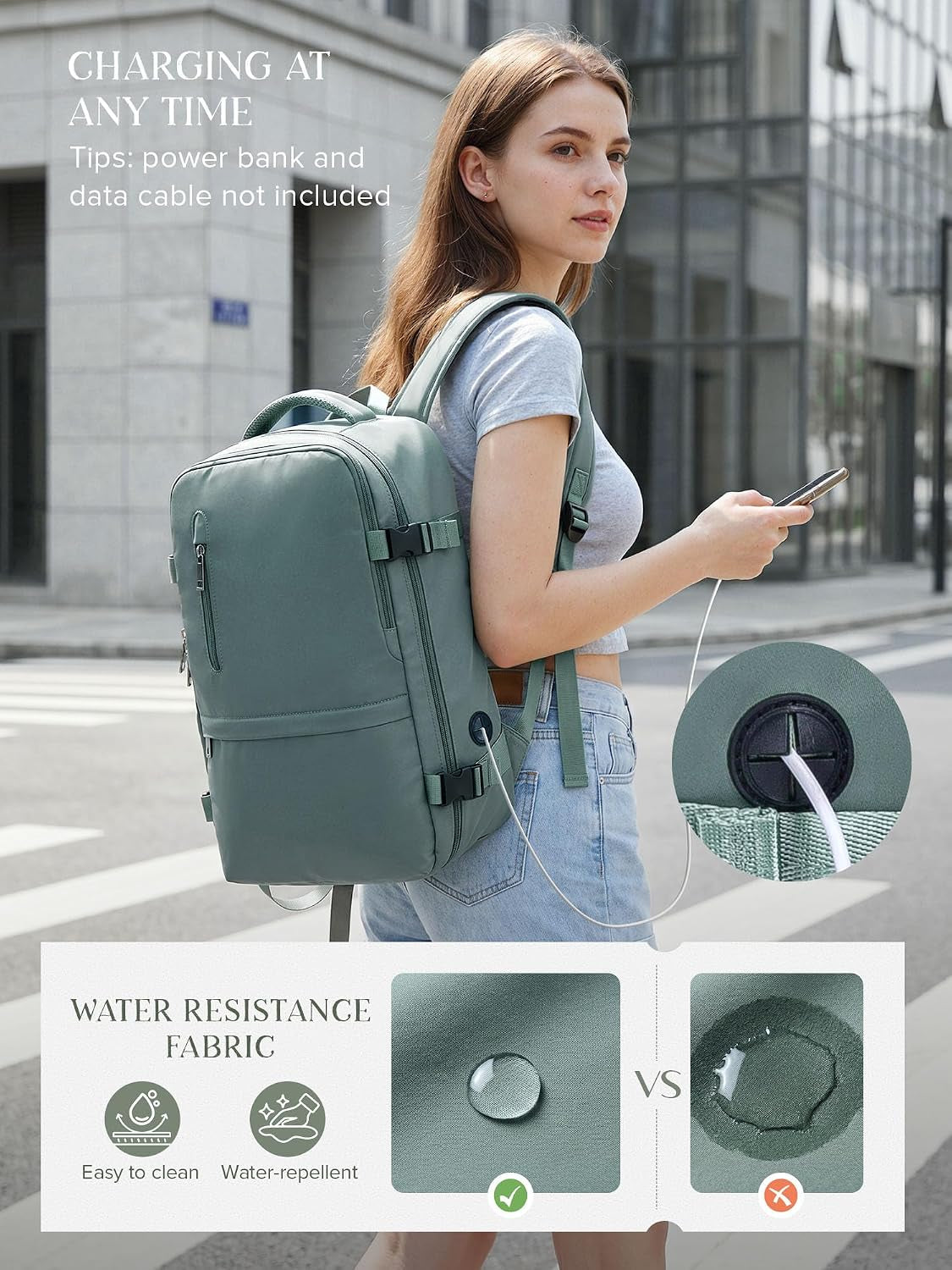 Ryanair Cabin Bags 40X30X20 Underseat Carry-On Backpack Hand Luggage