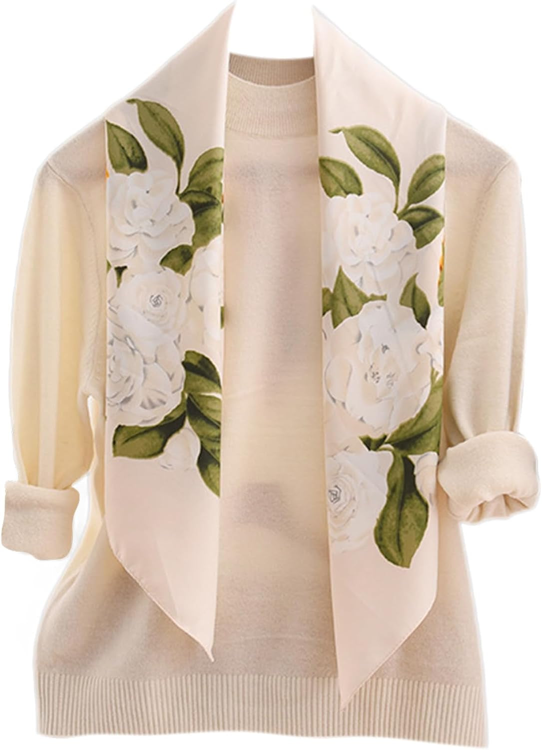 Women Scarf Large Square Satin Silk like Lightweight 90CM Hair Wrap for Sleeping Neckerchief SF-P91