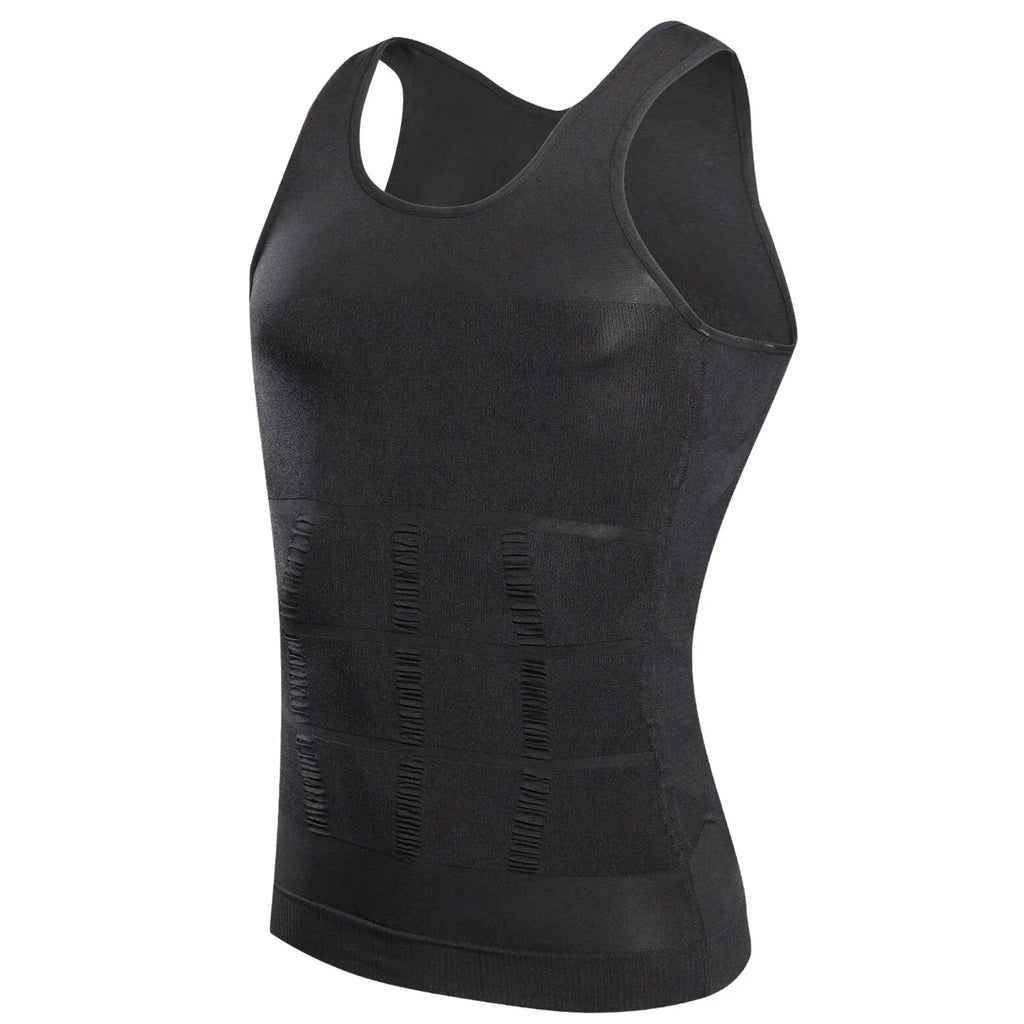 Men Body Shaper Slimming Compression Vest Undershirt Seamless Waist Trainer Tank Top Belly Control Weight Loss Shapewear