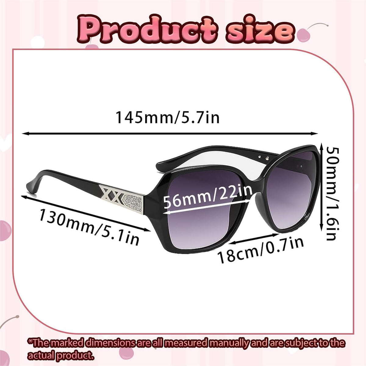 4 Pcs Women Sunglasses, Vintage Fashion Ladies Sunglasses
