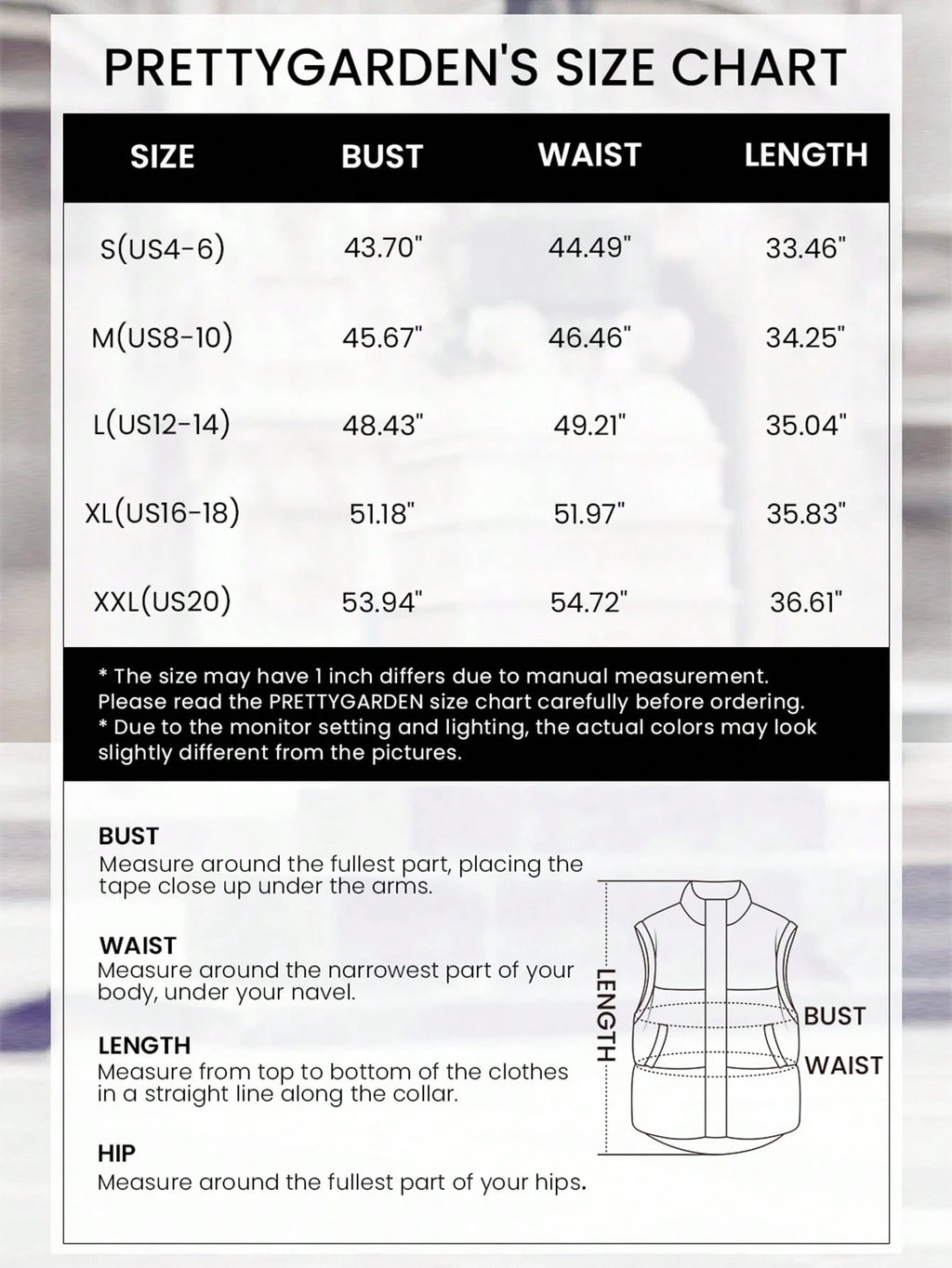Women'S Fall Reversible Vest Sleeveless Wool Jacket Zipper Hoodie Pocket Long Warm Winter Coat Coat