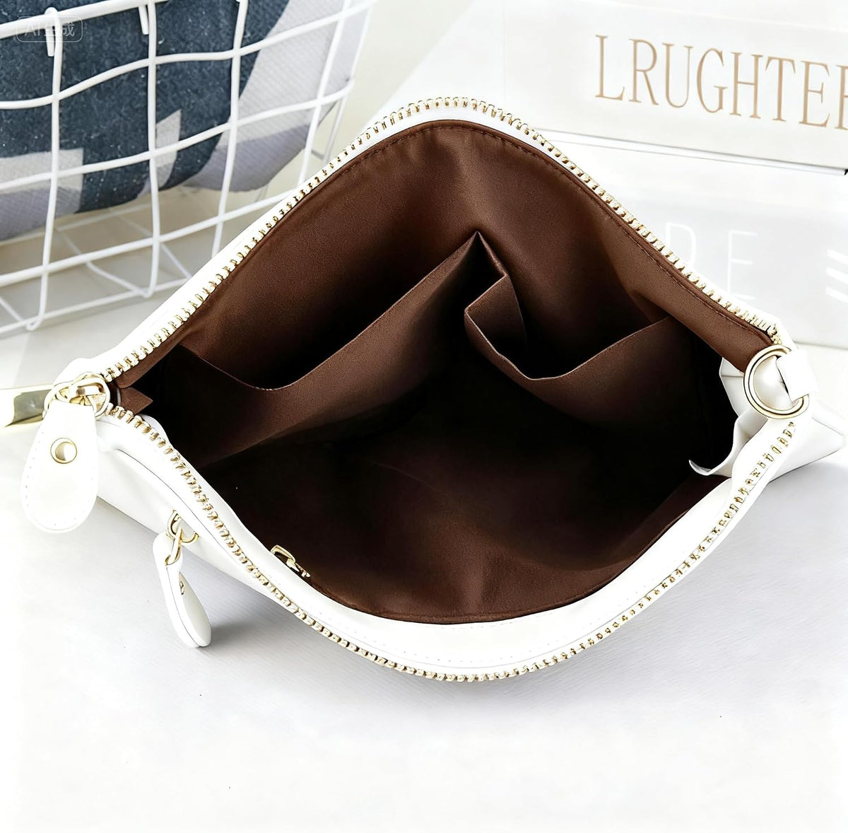 100% Genuine Leather Small Crossbody Bag for Women Minimalist Purses and Handbags Shoulder Bag