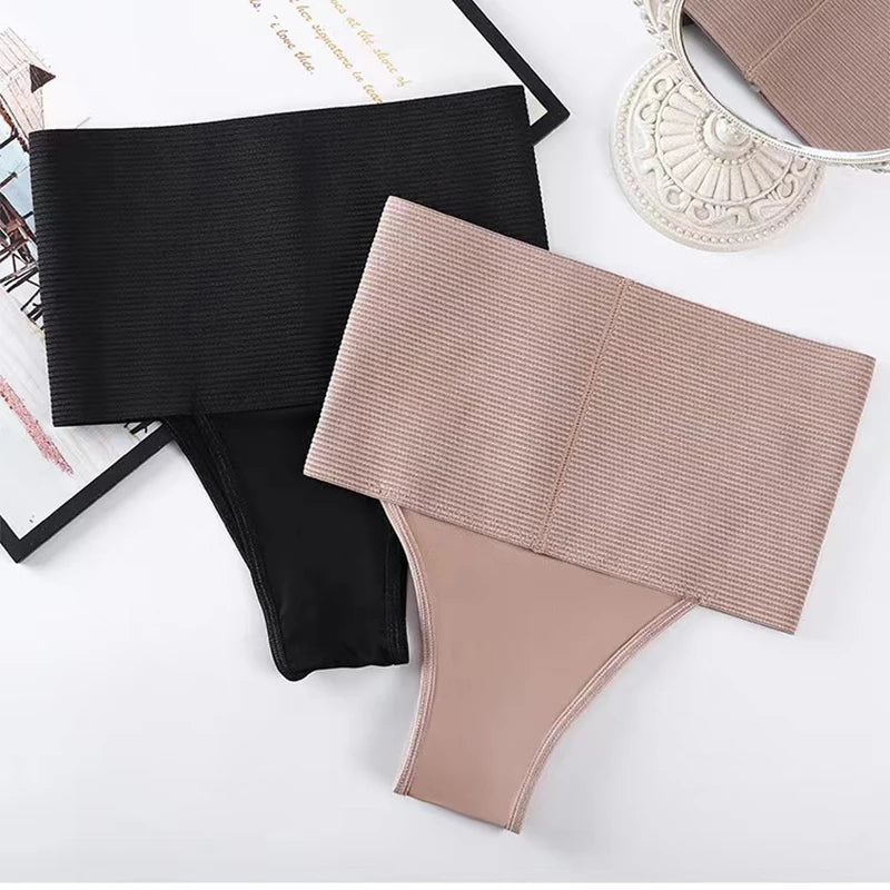 Postpartum High Waist Shaping Briefs for Women - Breathable Abdomen and Hip Lift Underwear with Belly Compression