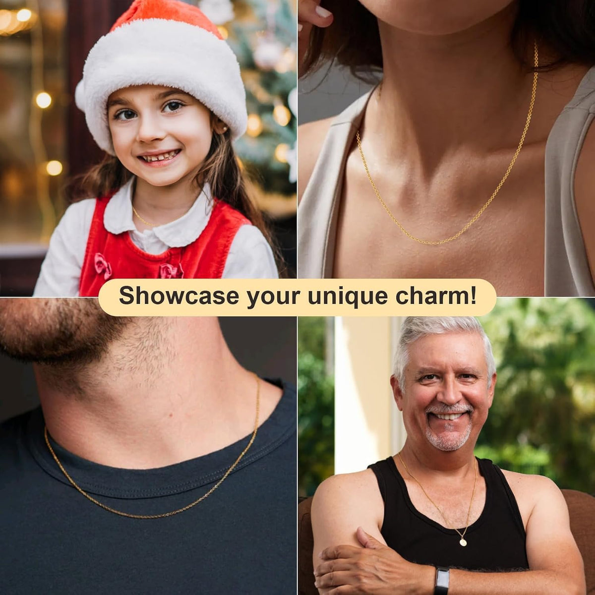 30-Piece 18-Inch Gold Plated Necklace Chain for Jewelry Creation