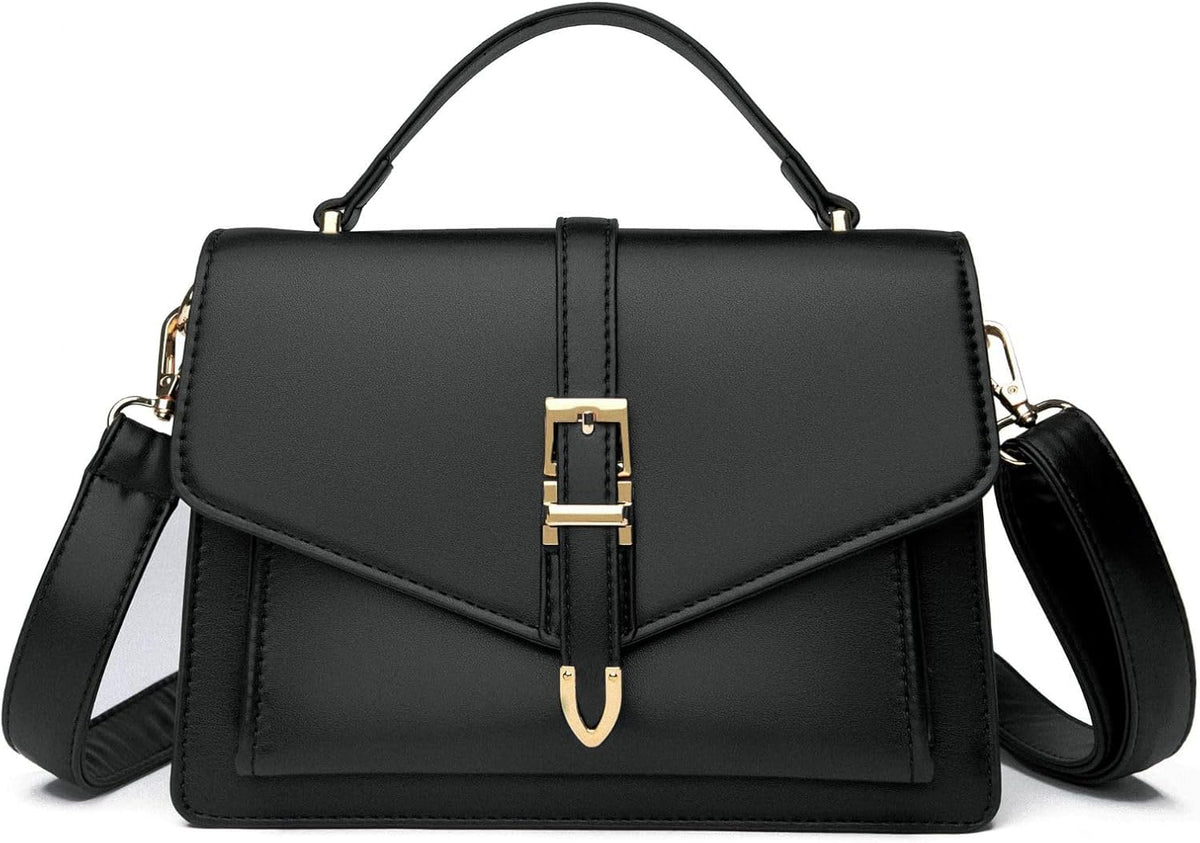 Cross Body Bag Handbag for Women - Small Crossbody Bags Purse Leather Top-Handle Hand Bag Trendy Shoulder Purse Satchel Purses