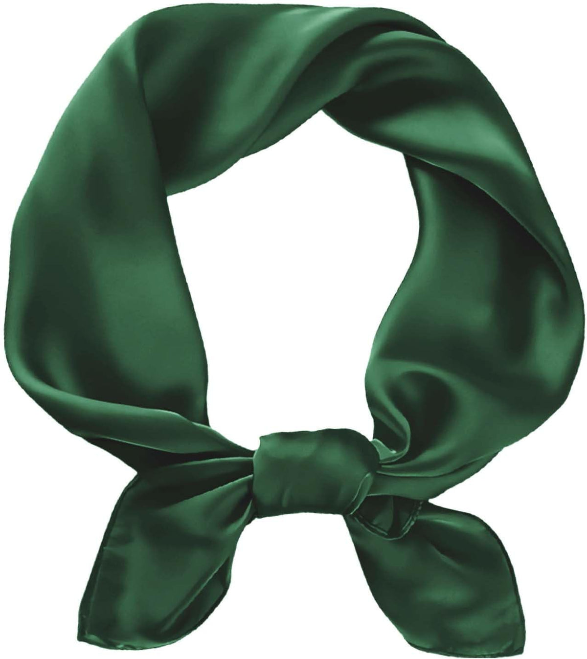Square Satin Silk Scarf Plain Neck Scarf, Lightweight Plain Bandana Wrap Square Large Square Satin Headscarves Hair, Accessories Classic Hair Scarf for 50S 60S Style Wedding Valentine(70 * 70)