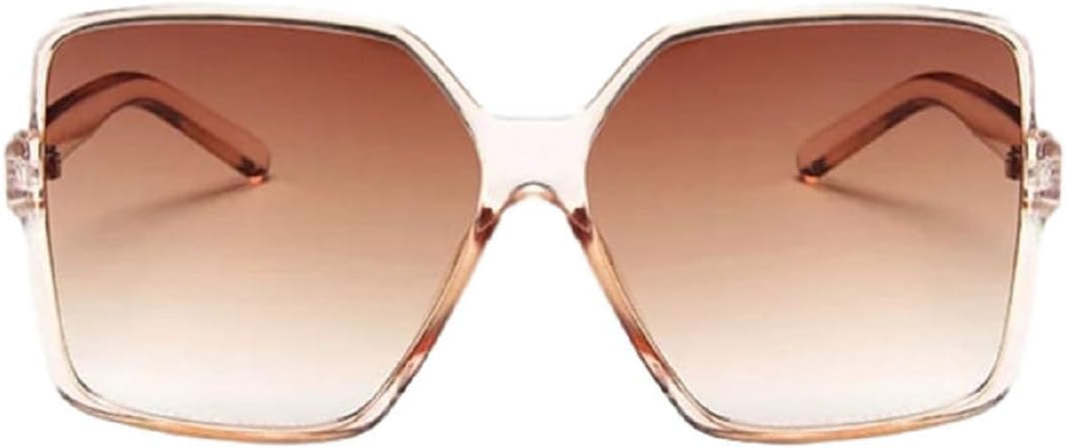 Oversized Sunglasses Women/Womens Square Frame Sun Glasses/Big Celeb Designer Styling Retro Vintage Festival Ibiza 2026